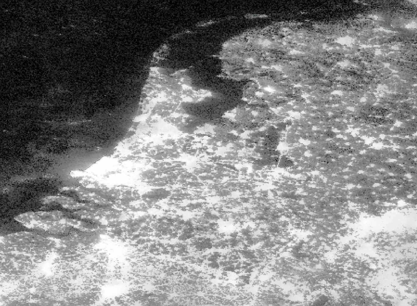 Kaart van nederland op 17 oktober 2026: bij nacht